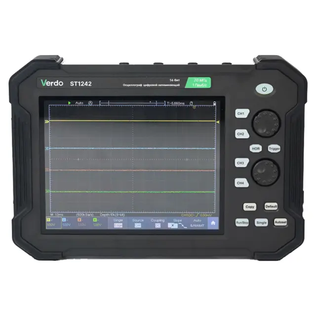 VERDO ST1242 - Осциллограф планшетного типа