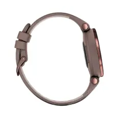 умные Часы Garmin Lily темно-бронзовый безель, корпус цвета Paloma и итальянский кожаный ремешок