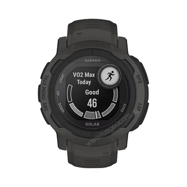 Часы gps Garmin Instinct 2 Solar черный