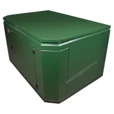 Супертихий зимний кожух для генератора 1400SS RAL 6009