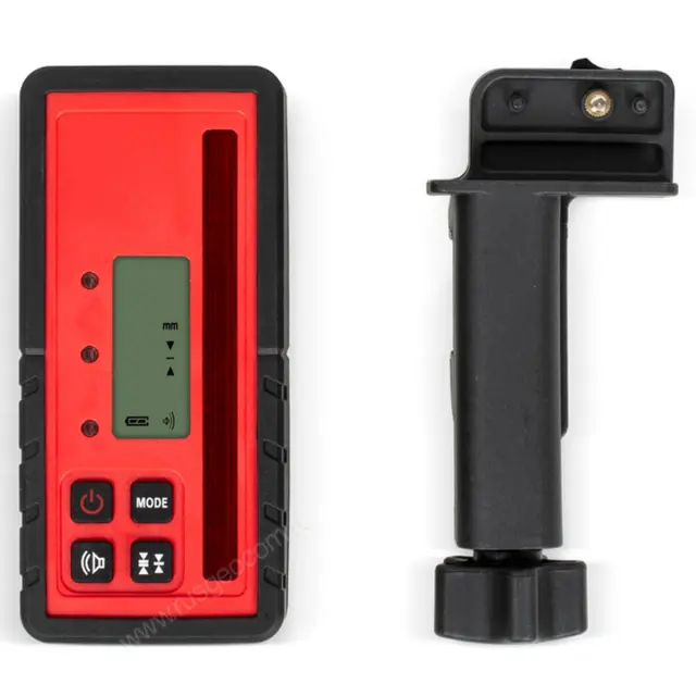 RGK SP-610 с калибровкой - ротационный нивелир (ротационный/красный луч/800м с приемником/±0,05 мм/АКБ)