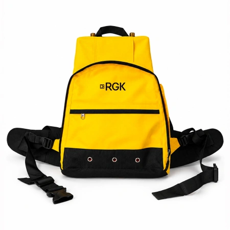 Рюкзак каркасный жёлтый RGK для GNSS (5/8" + 5/8")