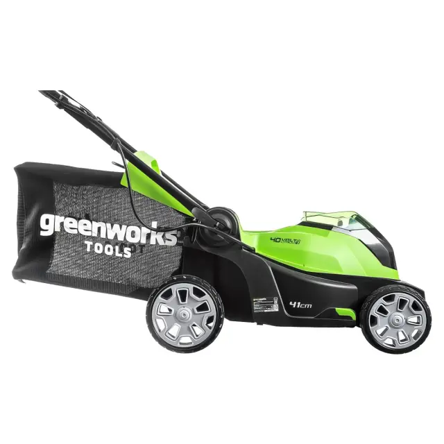 Greenworks G40LM41K5, 40V с АКБ 5 Ач + ЗУ