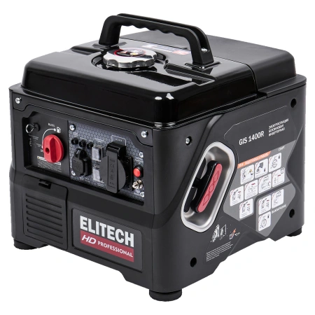 Elitech HD PROFESSIONAL GIS 1400R - инверторный бензиновый генератор