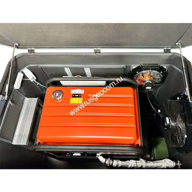 A-iPower A17000EAX - генератор в тихом зимнем кожухе 1600 RAL 7024