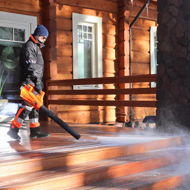 Patriot СВ411 - воздуходувка аккумуляторная