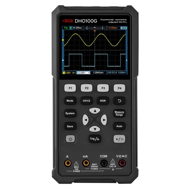 RGK DHO100G - осциллограф - мультиметр