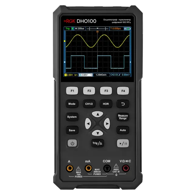 RGK DHO100 - осциллограф - мультиметр