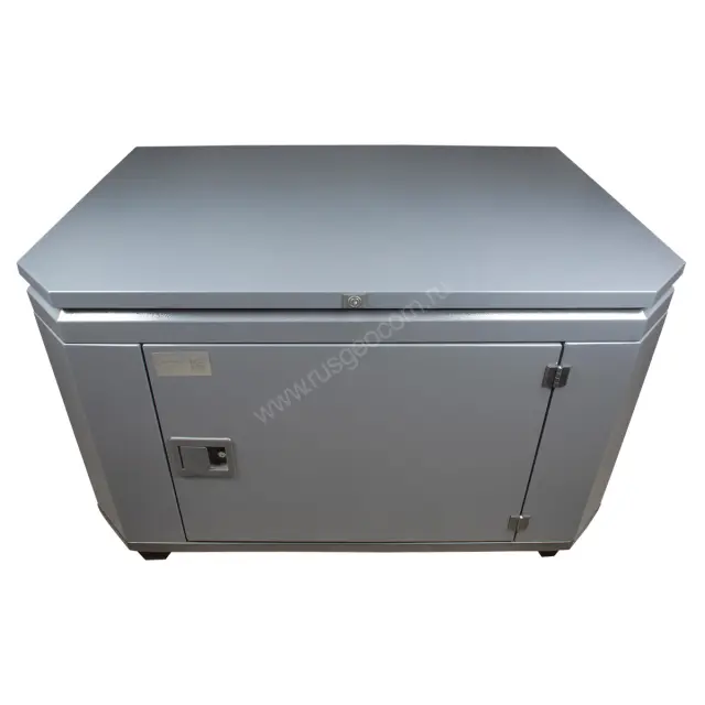 SUNREKA G10000EAX в тихом зимнем кожухе 1200 RAL 7024 - бензиновый генератор