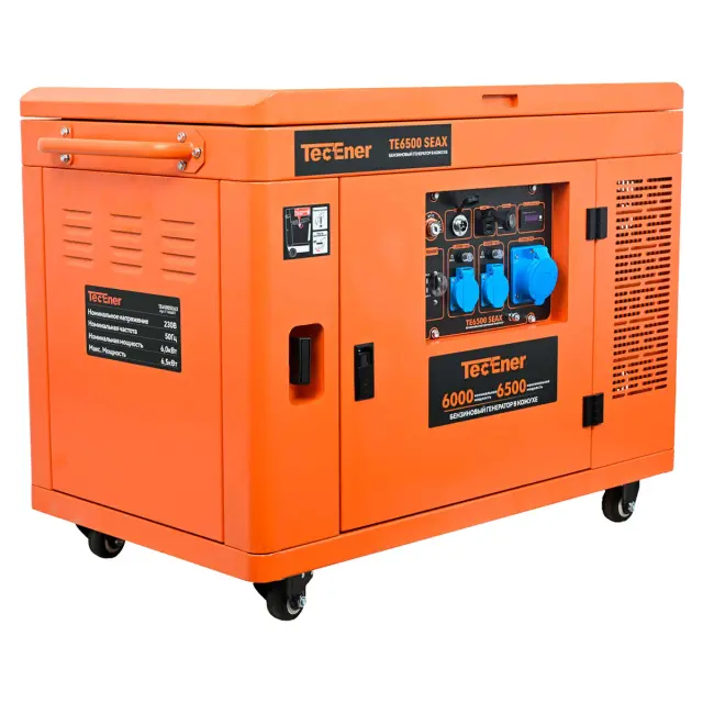 TecEner TE6500SEAX - бензиновый генератор
