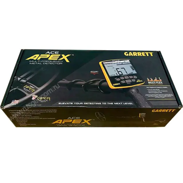 Garrett ACE Apex 6x11+MS-3 упаковка