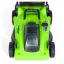 Greenworks GD40LM16X бесщеточная, 40V с АКБ 5 Ач + ЗУ 2А - аккумуляторная газонокосилка