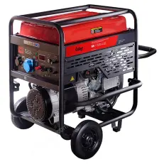 FUBAG BS 11000 A ES в супертихом зимнем кожухе 1700SS RAL 7035 - бензиновый генератор
