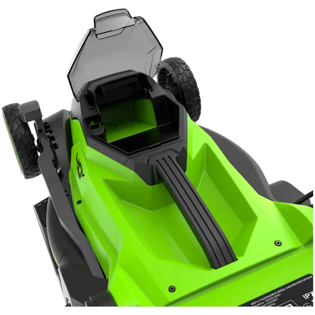 Greenworks GD40LM361 бесщеточная, 40V с АКБ 4 Ач + ЗУ 2А - аккумуляторная газонокосилка