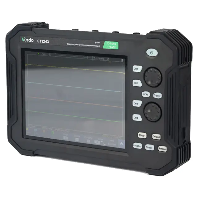 VERDO ST1243 - Осциллограф планшетного типа