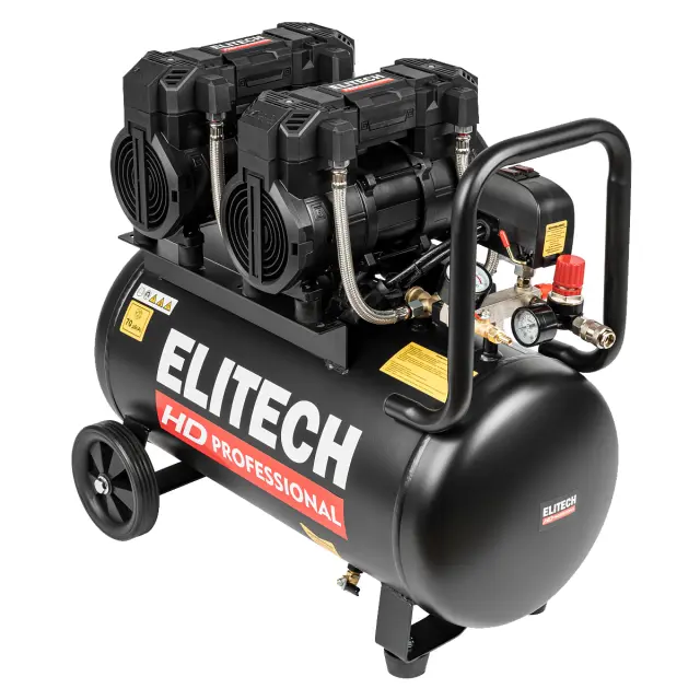 Elitech HD PROFESSIONAL ACF 500-50S (E0501.003.00) - компрессор безмасляный