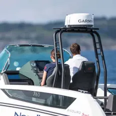 Радар Garmin GMR 24HD (xHD) в работе