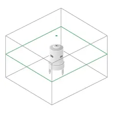Bosch GRL 300 HVG Professional с калибровкой - ротационный нивелир с зеленым лучом