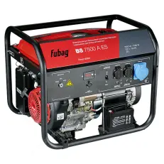 FUBAG BS 7500 A ES в супертихом зимнем кожухе 1400SS RAL 8019 - бензиновый генератор