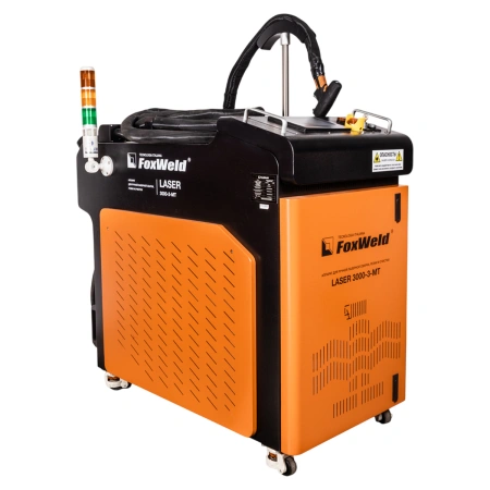 FoxWeld LASER 3000-3-МТ - аппарат для ручной лазерной сварки, резки и очистки