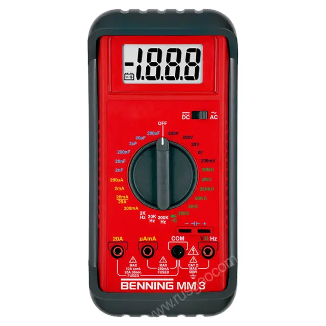 цифровой мультиметр BENNING MM 3