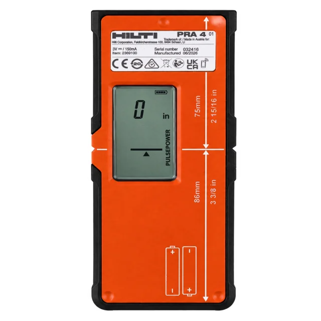 HILTI PR 4-22 - комплект ротационного нивелира
