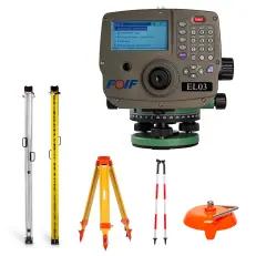 Комплект с цифровым нивелиром FOIF EL03