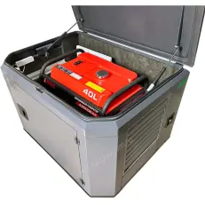 A-iPower A9000EAX в тихом зимнем кожухе 1200 RAL 7024