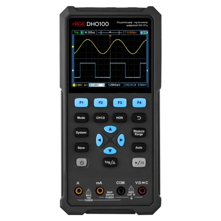 RGK DHO100 - осциллограф - мультиметр