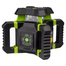 RGK SP-312G - ротационный нивелир (ротационный / зелёный луч / диаметр до 500 м с приемником / ±0,125 мм / АКБ)