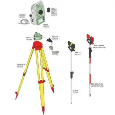 Использование тахеометра Leica TS02plus R500 5"