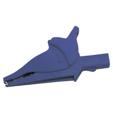 Радио-Сервис - зажим изолированный типа "крокодил", d30, синий