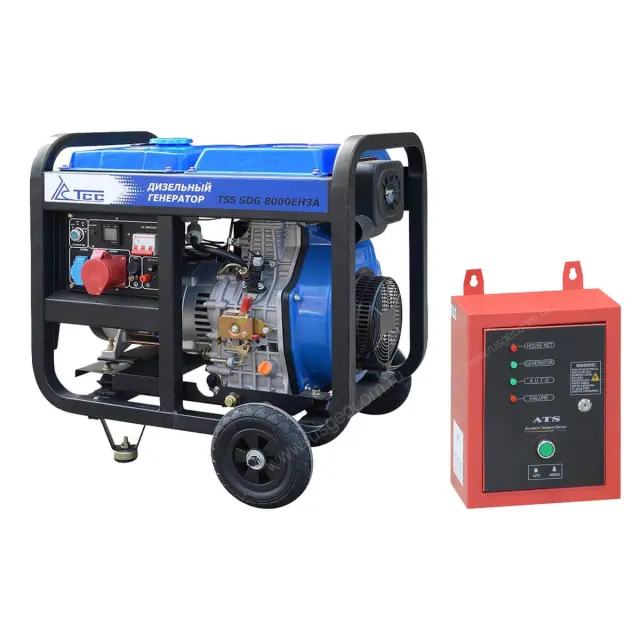 Генератор TSS SDG 8000EH3A с АВР