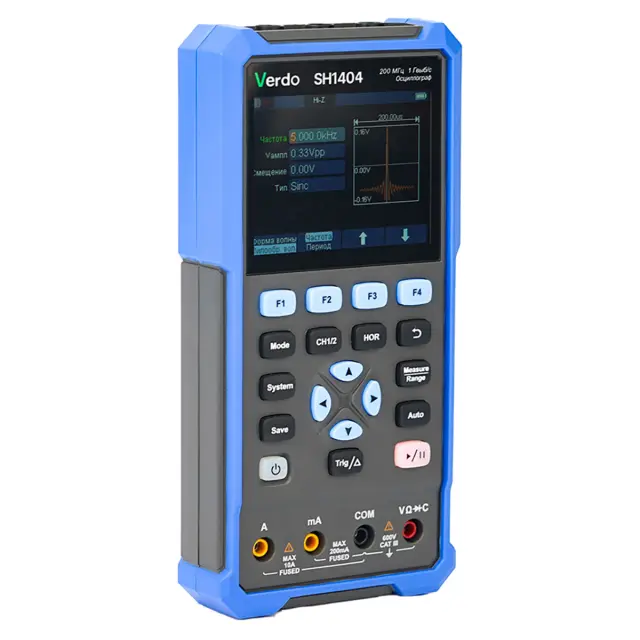 VERDO SH1404 - осциллограф-мультиметр