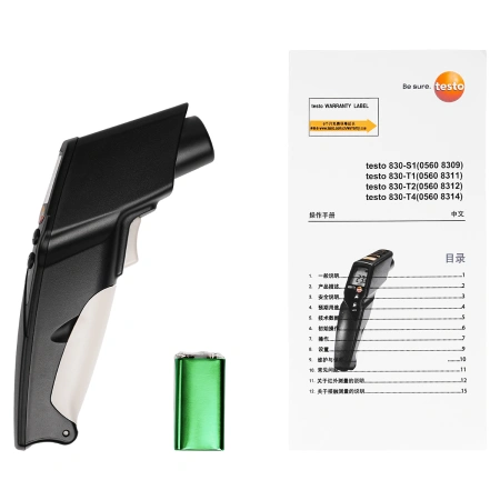 комплектация Testo 830-T1