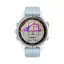 умные часы Garmin Fenix 5S Plus белые с голубым ремешком
