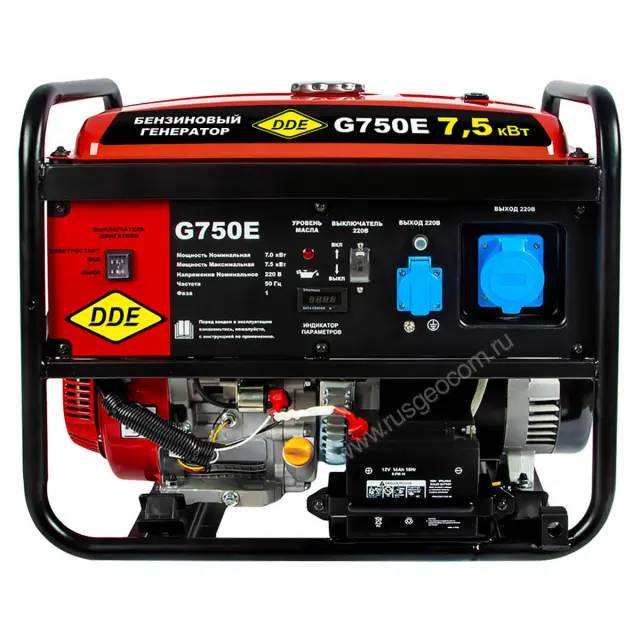 DDE G750E генератор