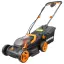 WORX WG779E.1 - 34см, 40V, 4Ач х2, ЗУ