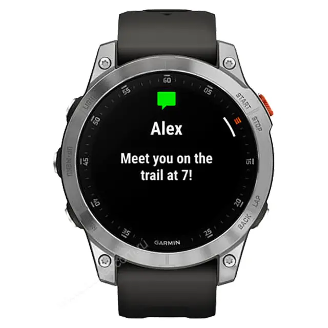 спортивные Часы Garmin Epix (Gen 2) серый стальной