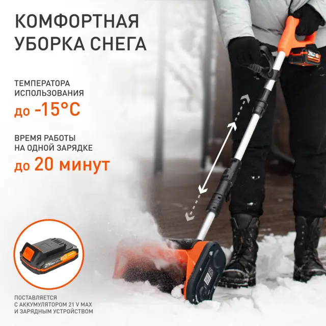 Patriot PE 1003 UES с 2хАКБ 2 Ач + ЗУ 2А температура использования и время работы