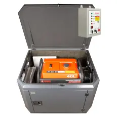 A-iPower A7000EAX в тихом зимнем кожухе 1200 RAL 7024 + блок автозапуска A-iPower 230 В, 50 А