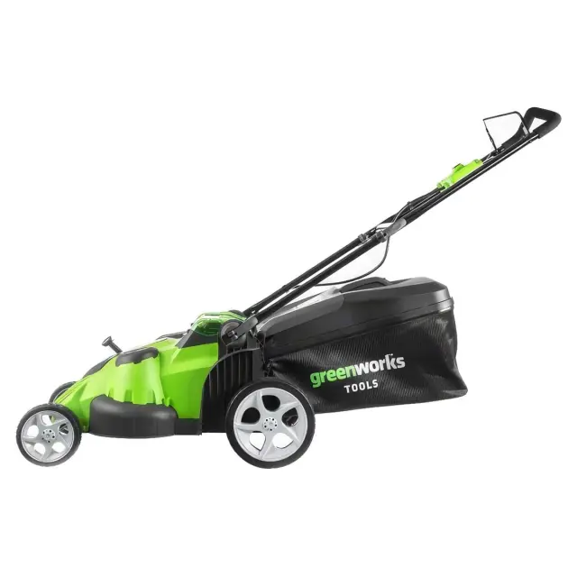 Greenworks G40LM49DBK5, 40V с АКБ 5 Ач + ЗУ 5А быстрое - аккумуляторная газонокосилка
