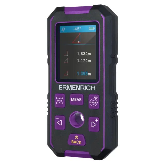 Ermenrich Ping SM90 фиолетовый - детектор скрытой проводки