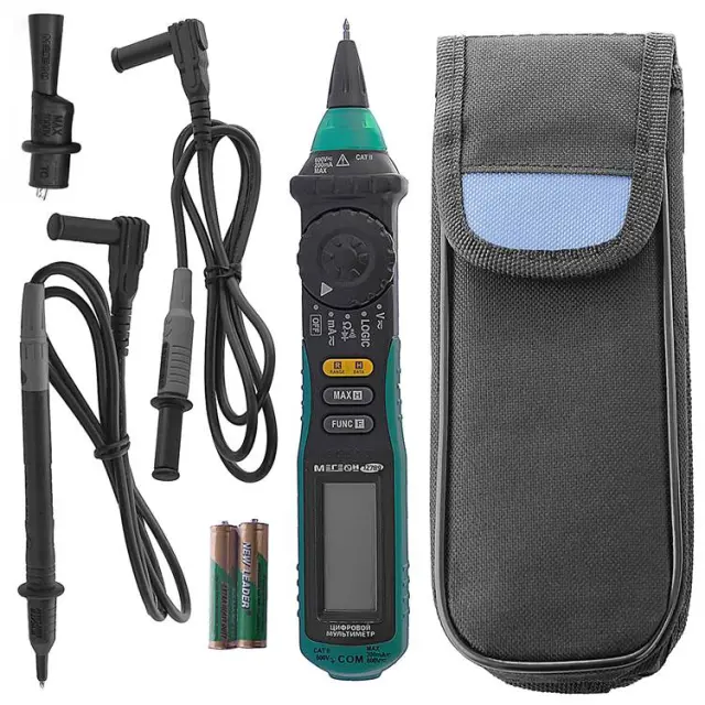 МЕГЕОН 12789 - мультиметр цифровой тип "ручка"