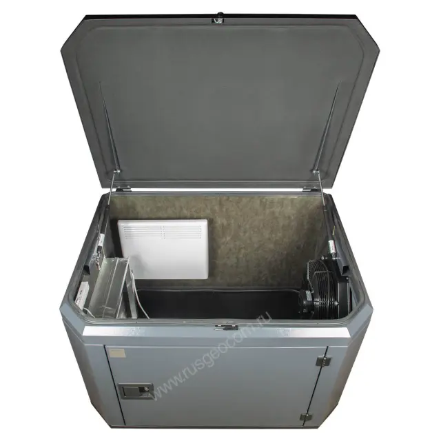 A-iPower A8500TEA в тихом зимнем кожухе 1200 RAL 7024 + блок автозапуска A-iPower 230В/400В 100А 8 ПИН