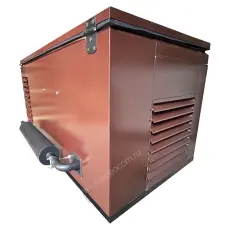 A-iPower A6000EAX в супертихом зимнем кожухе 1400SS RAL 8017