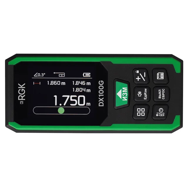 RGK DX100G - лазерный дальномер
