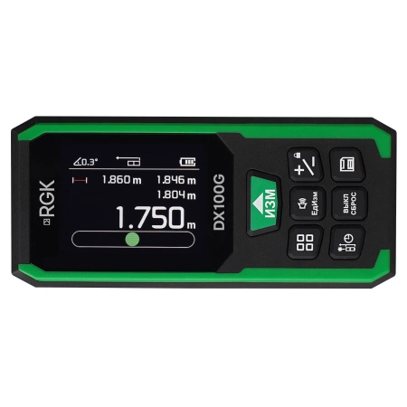 RGK DX100G - лазерный дальномер