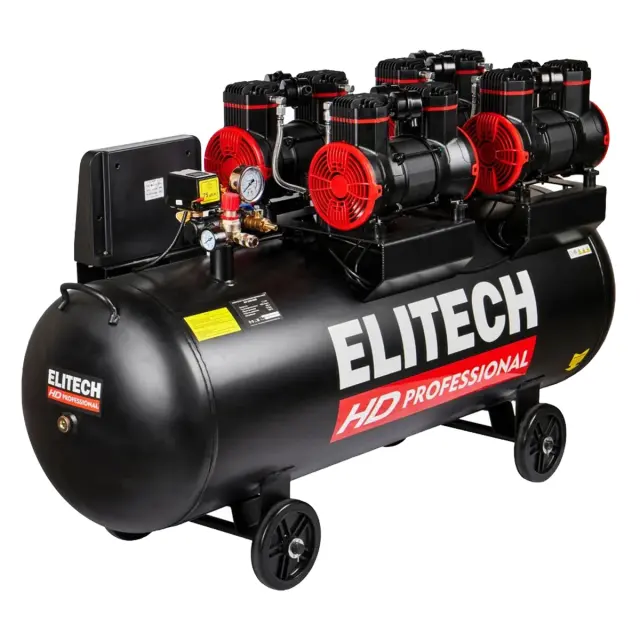 Elitech HD PROFESSIONAL ACF 1200-200S (E0501.009.00) - компрессор безмасляный