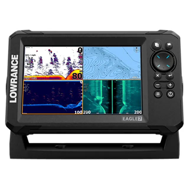 Lowrance Eagle 7 с датчиком TripleShot HD - эхолот